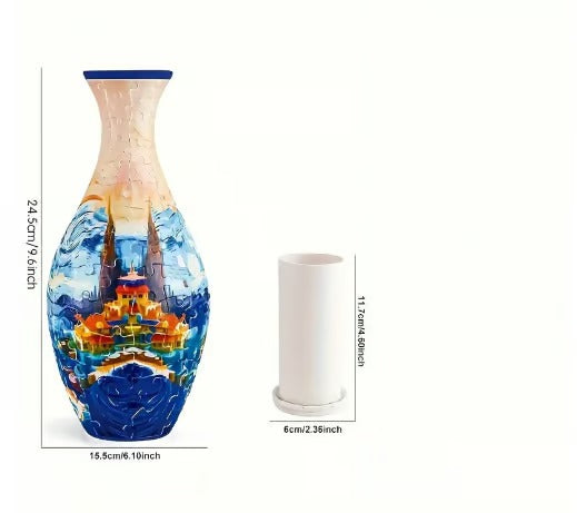 3D Puzzle Vase